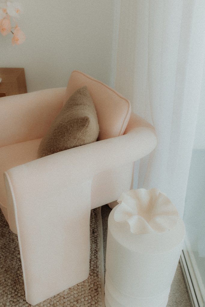 pink chair